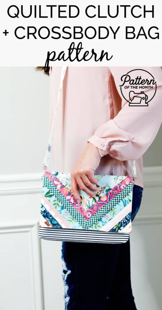 the Chloe Quilted Clutch Pattern - see kate sew