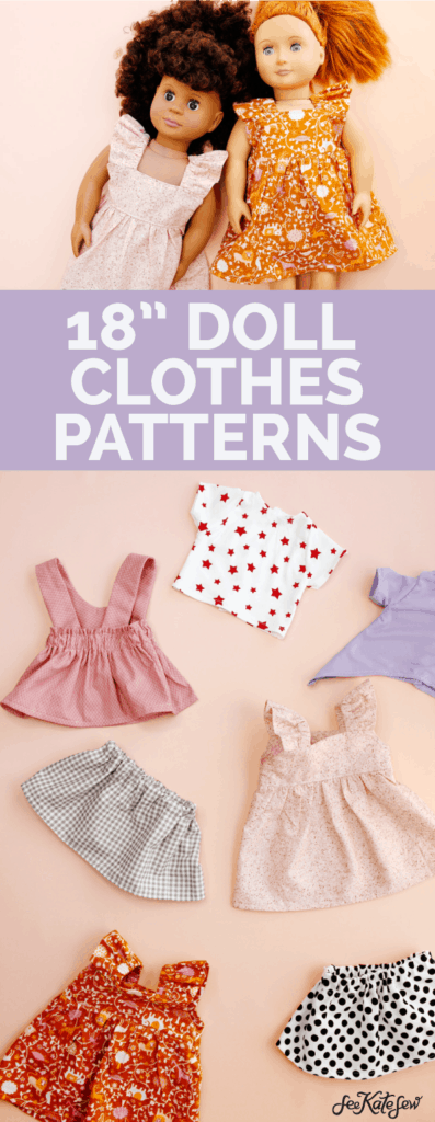 Gifts to Sew  18 in doll clothes patterns