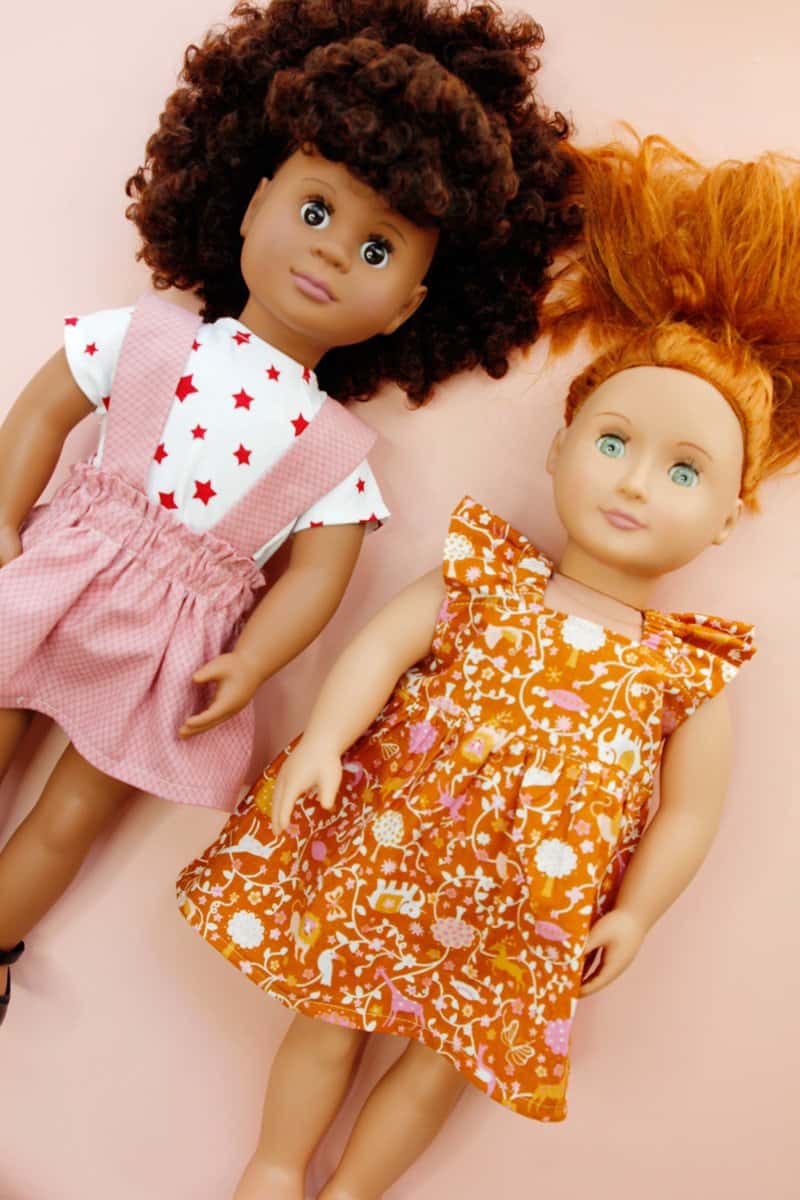 18 inch doll clothes with matching girl clothes