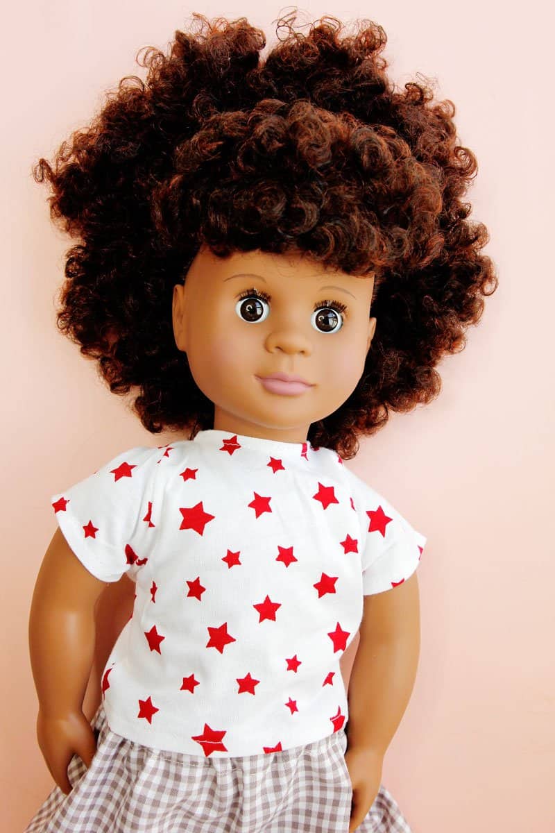 Sew a Basic American Girl Tee