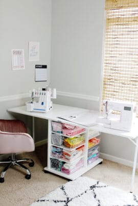 Create a small sewing space with the DreamCart - see kate sew