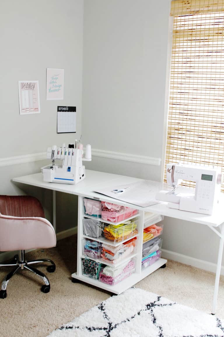 sewing room ideas - 30 craft organization ideas - see kate sew