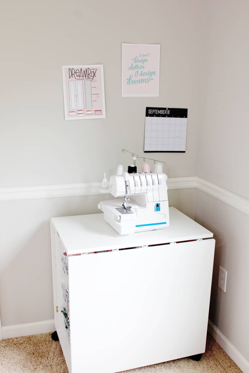 Create Room DreamCart - Perfect for a small sewing space