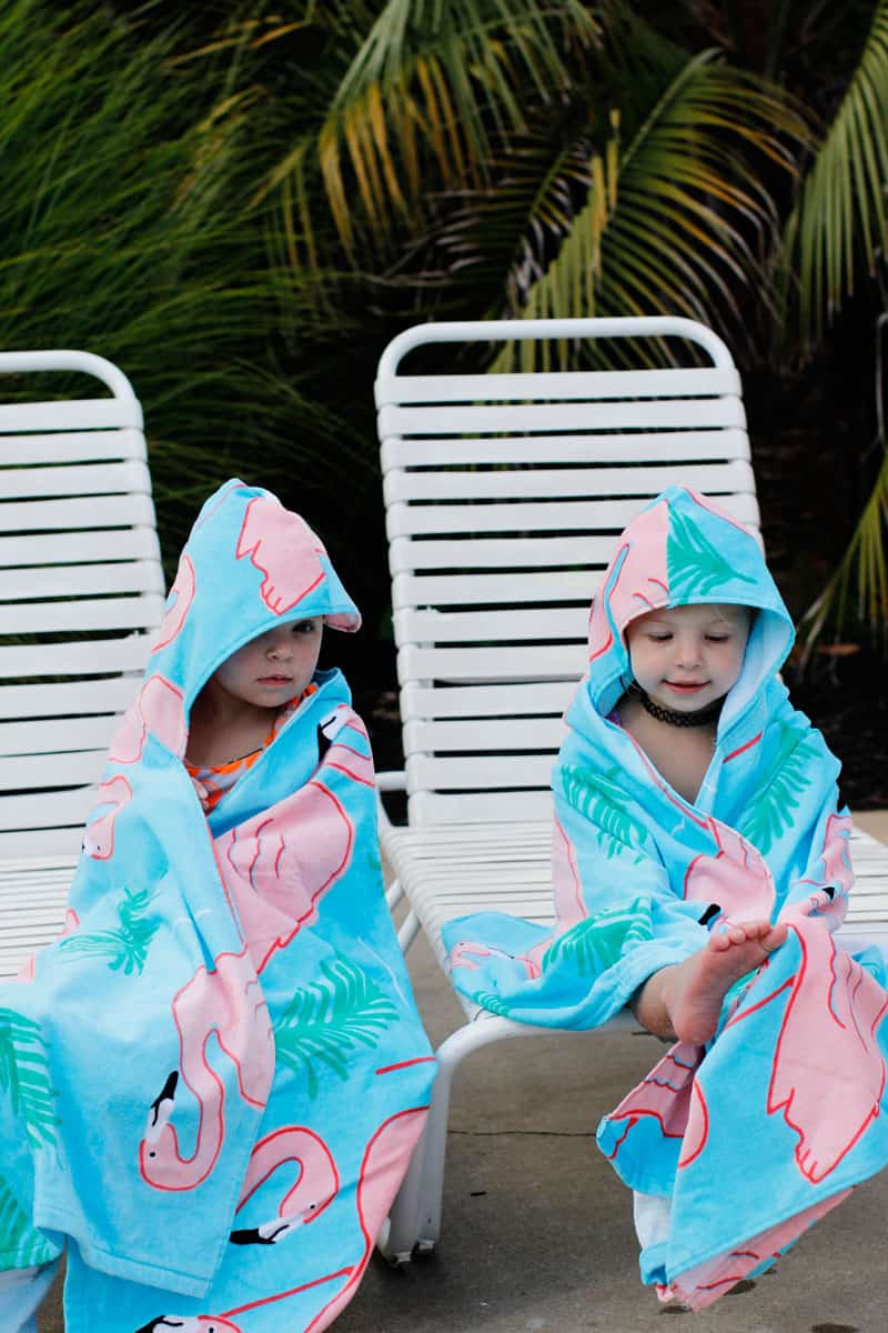 Hooded Beach Towel Pattern Tutorial 