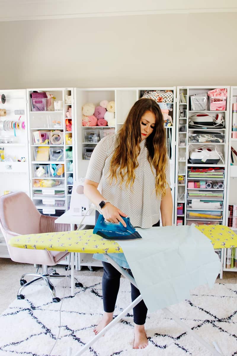 Make your own ironing board cover