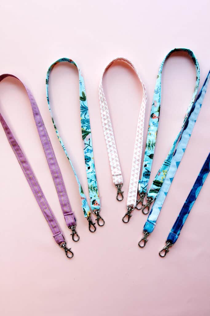 Face Mask Holder Strap DIY - Lanyard with clips - see kate sew