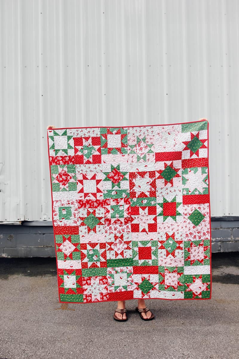 Santa Clause Lane Fabric