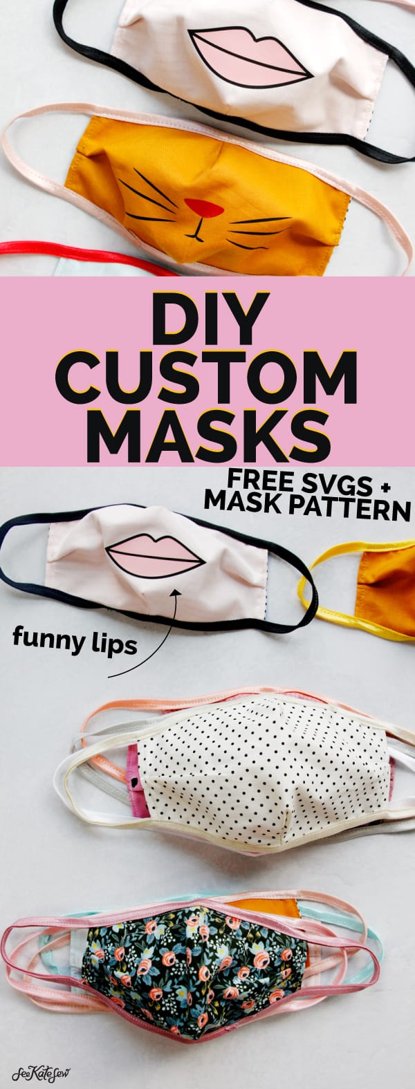 Download Easy Homemade Face Mask Diy And Animal Masks For Kids See Kate Sew