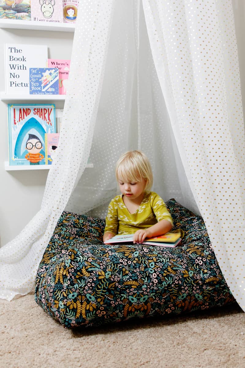 DIY Giant Floor Pillows