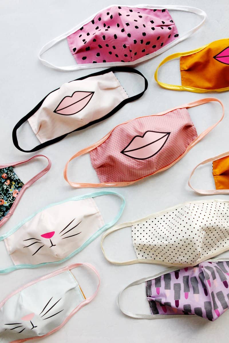 3 Step Face Mask Sewing Pattern