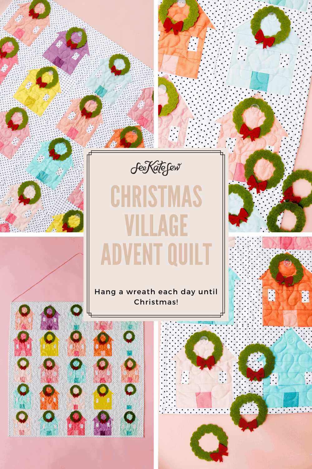 Advent Quilt Wall Hanging