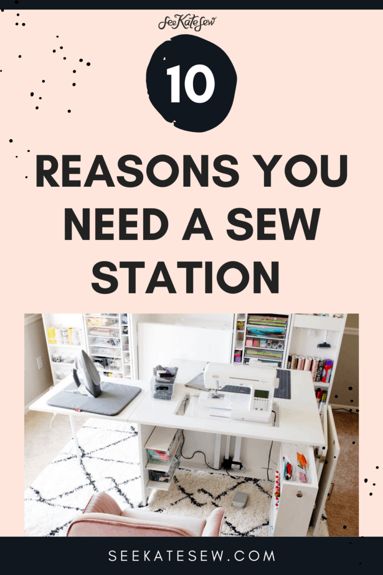 The BEST Sewing Machine Table Sew Station Review see kate sew