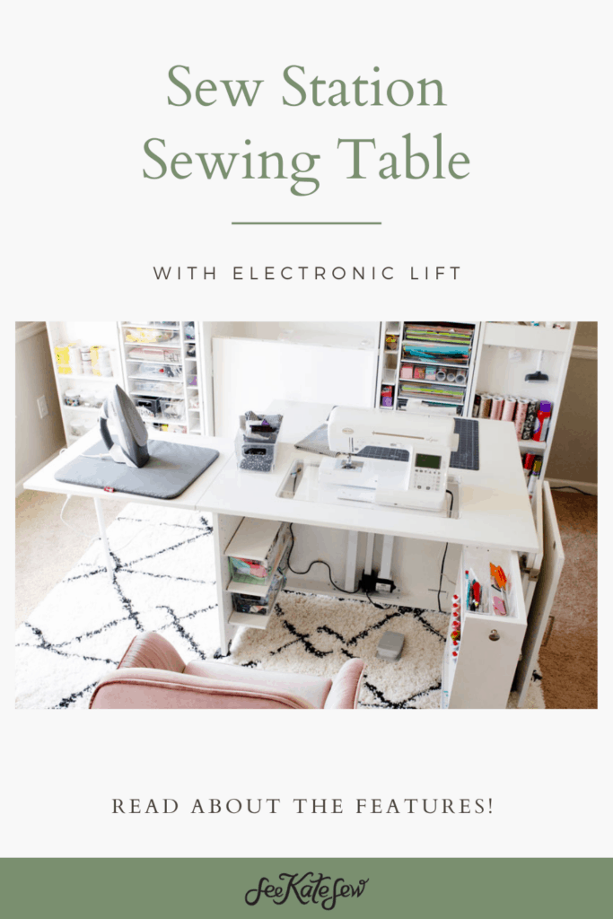 The BEST Sewing Machine Table Sew Station Review see kate sew