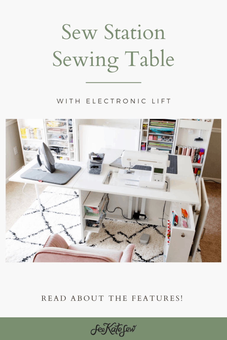 The BEST Sewing Machine Table Sew Station Review see kate sew