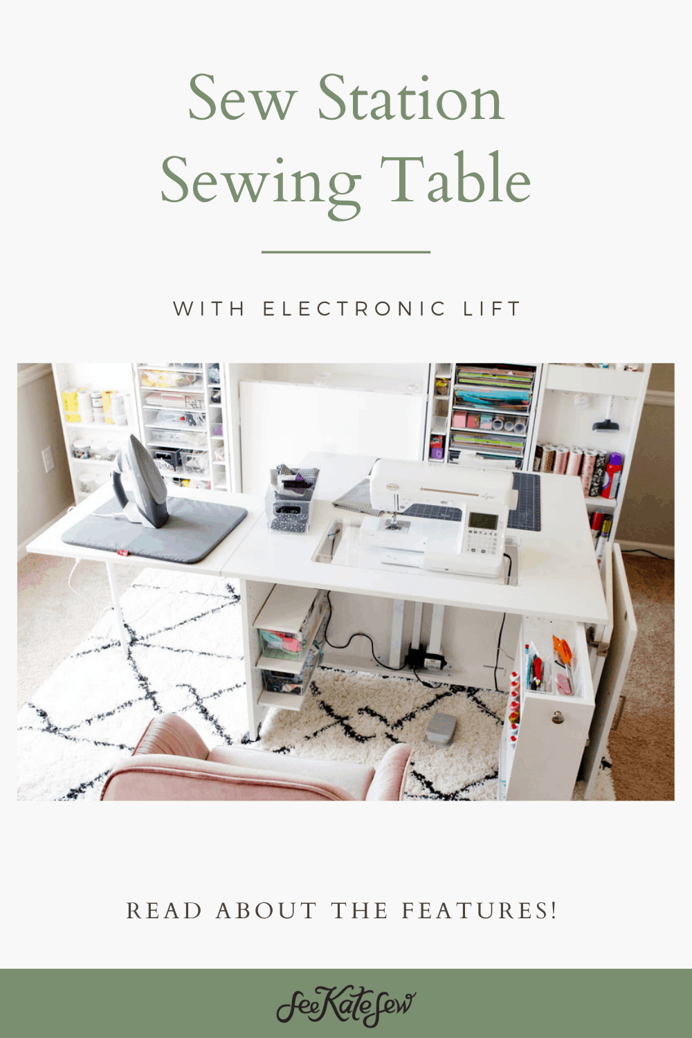 Sew Station Review for a Sewing Room • Heather Handmade