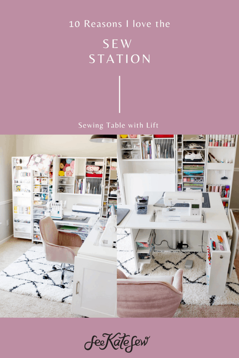 The BEST Sewing Machine Table Sew Station Review see kate sew