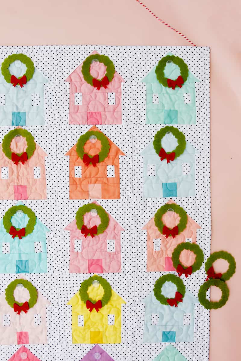 House Quilt Block Advent Calendar See Kate Sew