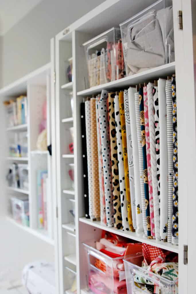 How to keep fabric Organized