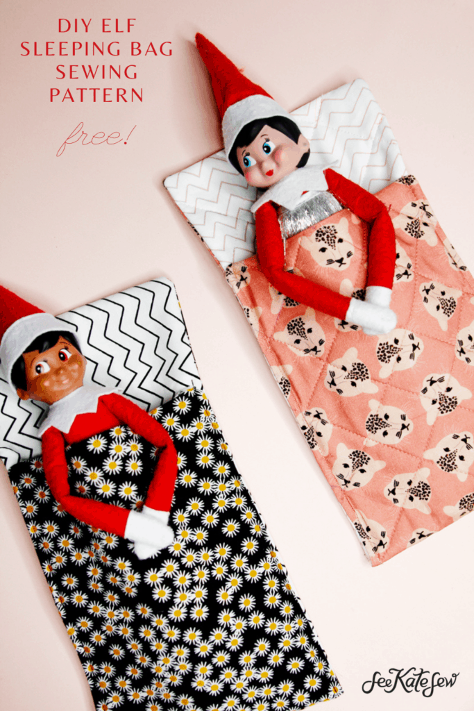 How To Make Elf On The Shelf Sleeping Bag - See Kate Sew