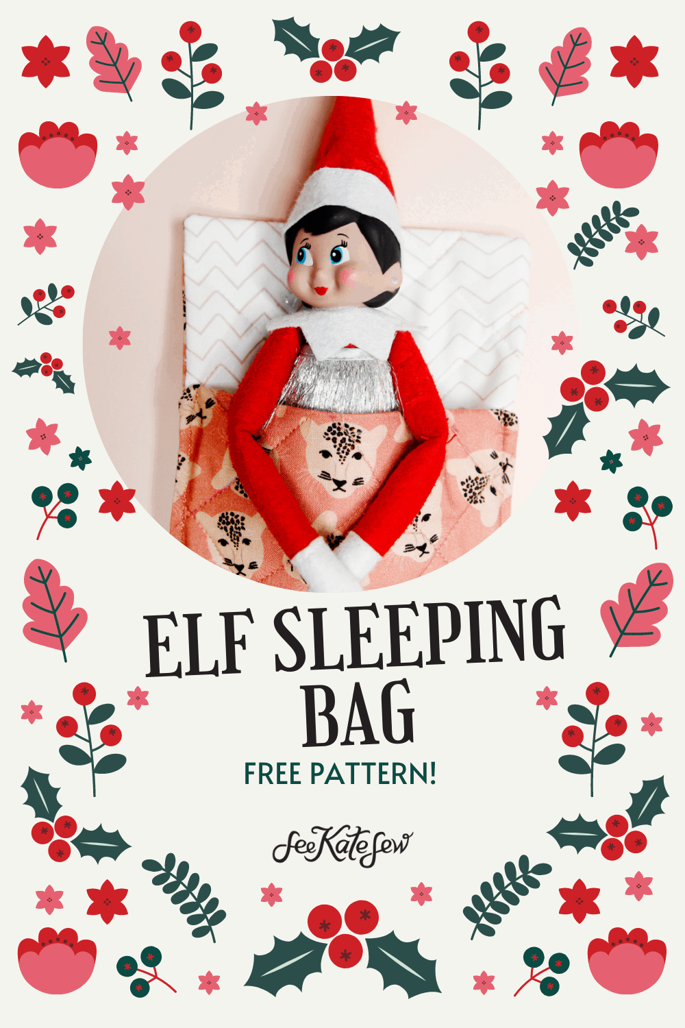 Make your own elf sleeping bag