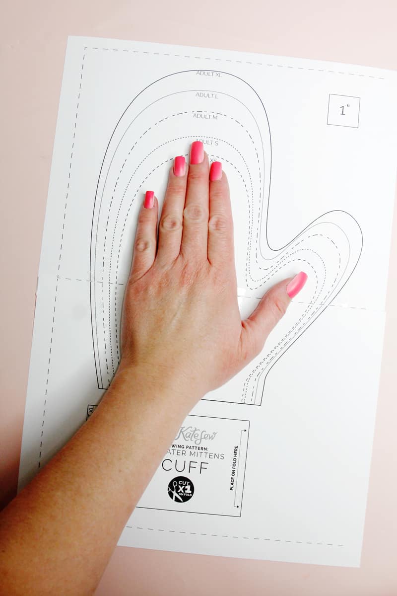 7+ Printable Mitten Pattern Sewing HendrikMaryani