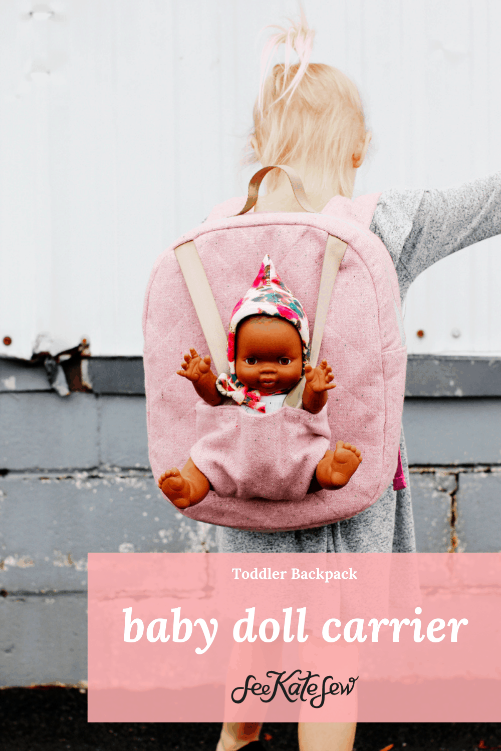 Baby doll 2024 backpack carrier