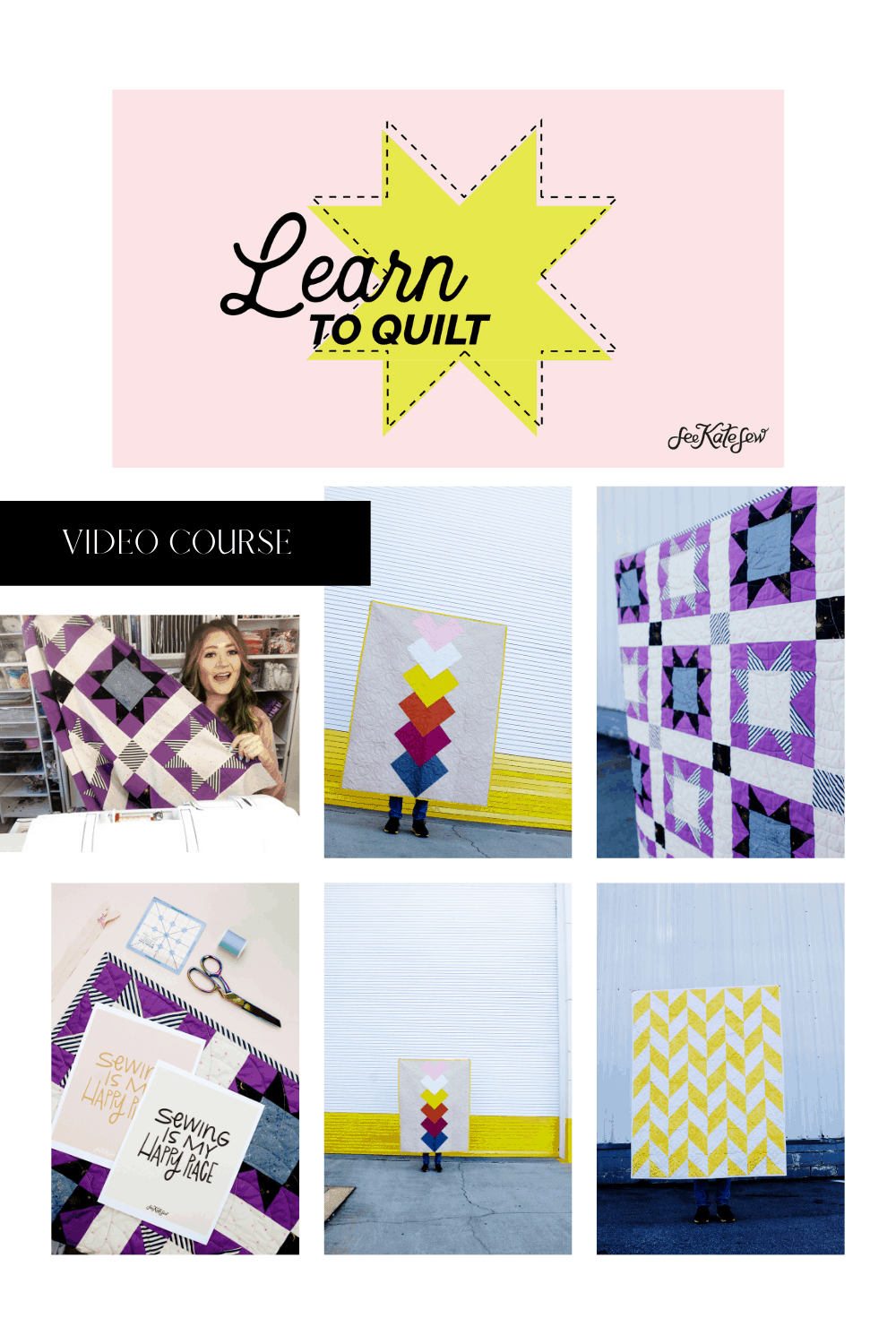 Sewing Quilts for Beginners | Learn to Quilt | Sewing