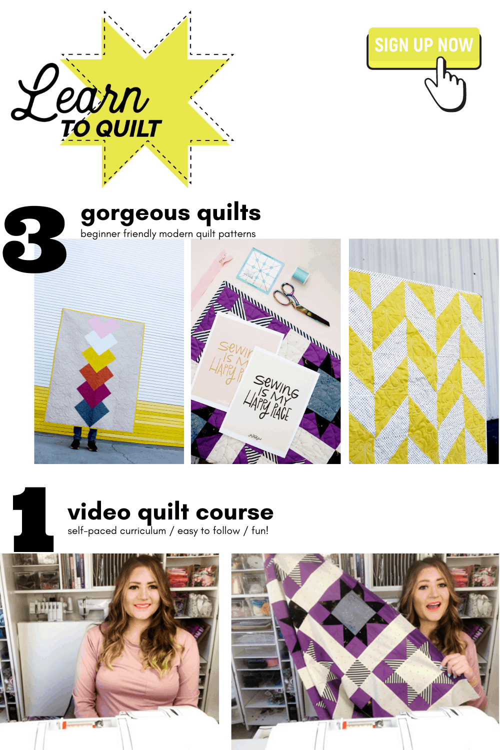 Sewing Quilts for Beginners | Learn to Quilt | Sewing