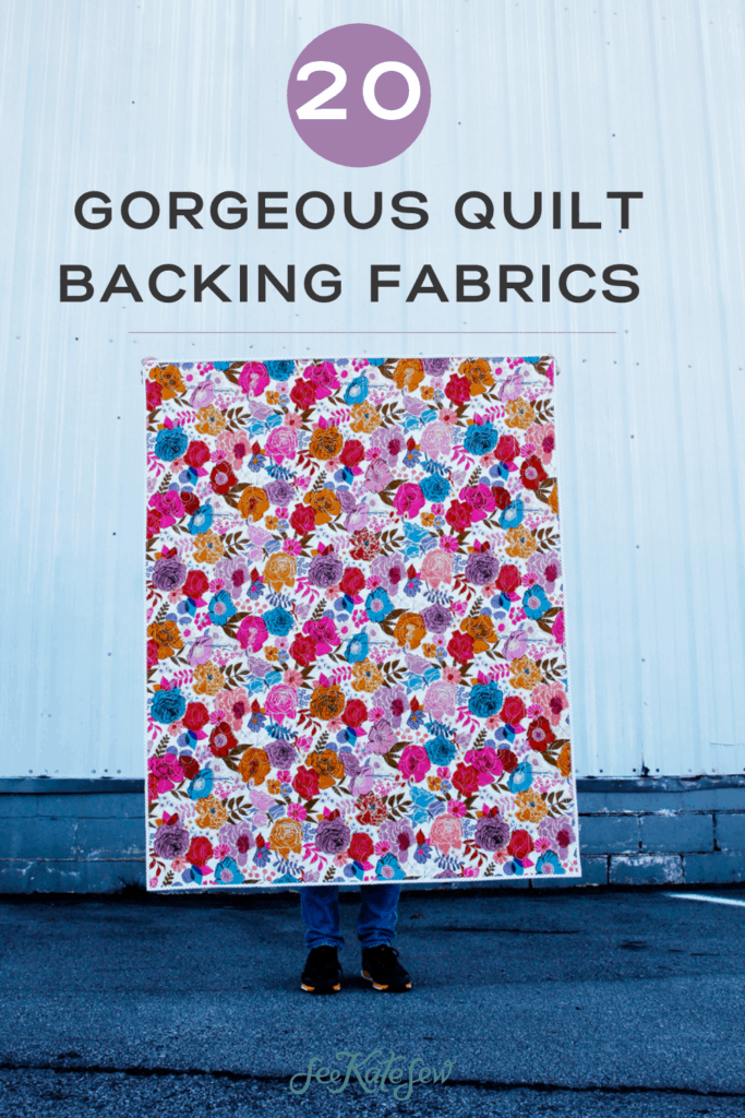 Wide Quilt Backing Fabric List The BEST fabric for quilt backing