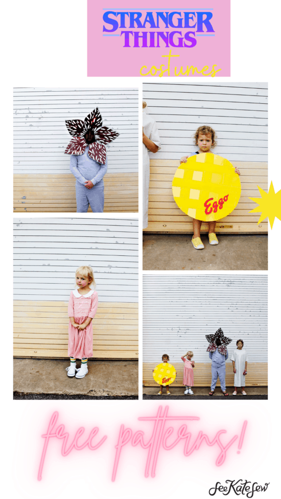 Make your own Eleven, Waffle and Demogorgon Costumes