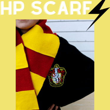 NO SEW HP SCARF | DIY Harry Potter Scarf