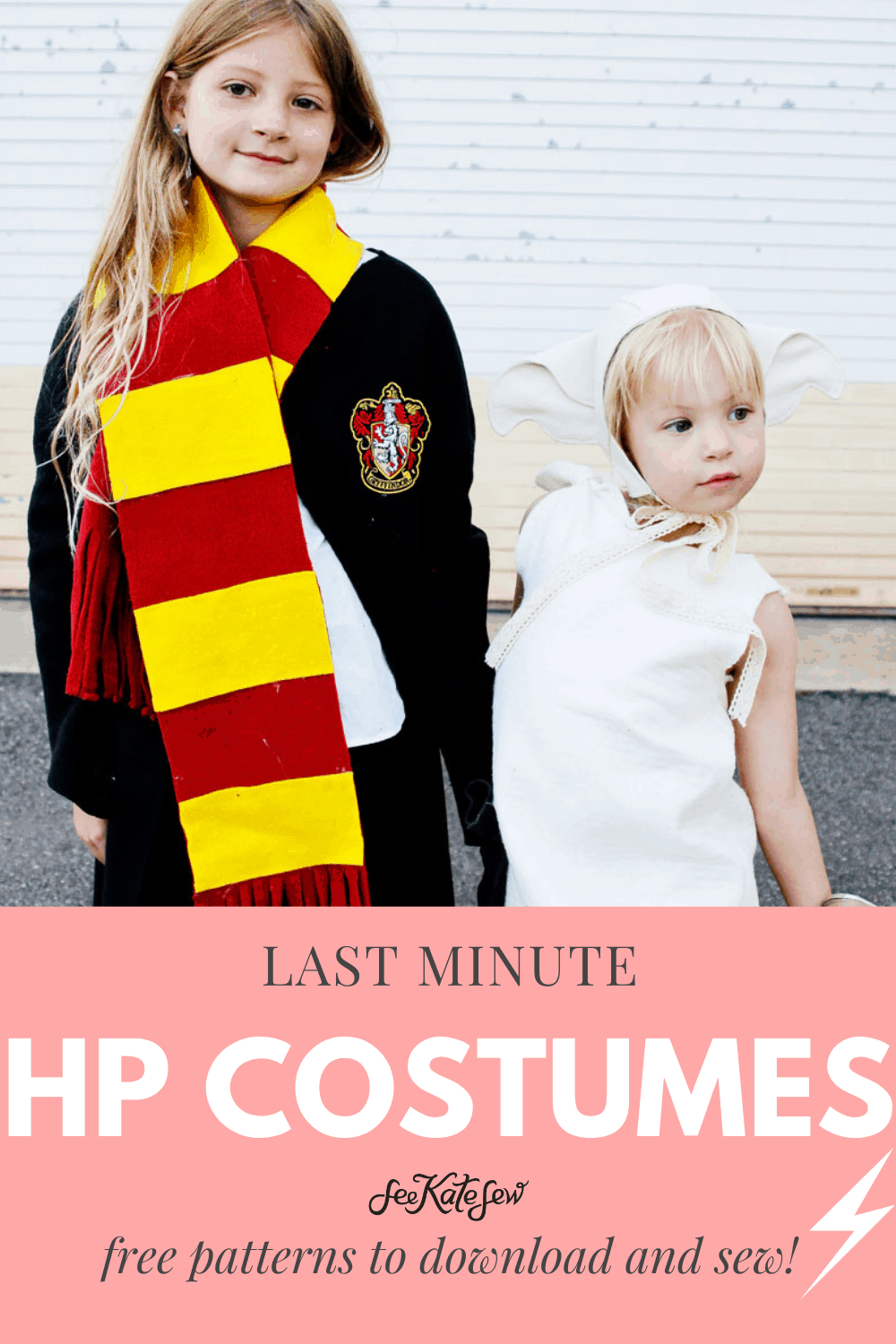 DIY Harry Potter Costume - House Robe Pattern - see kate sew