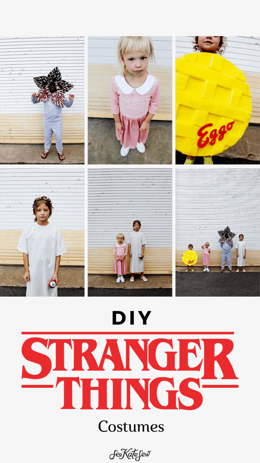Eleven Hospital Gown Costume DIY see kate sew