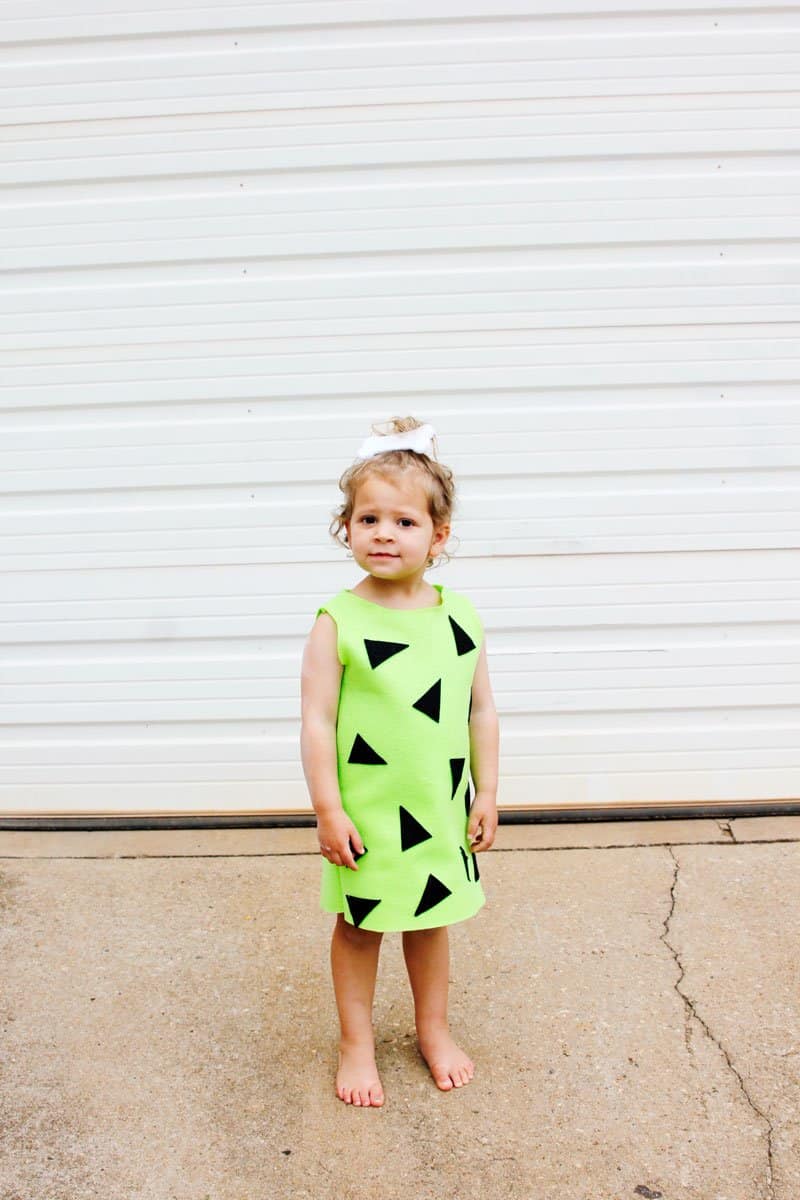 Diy Pebbles Costume Pattern Flintstones