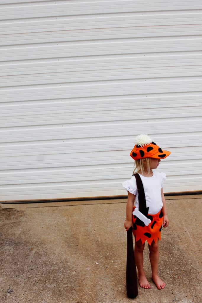 DIY Bam Bam Costume Homemade Flintstones See Kate Sew