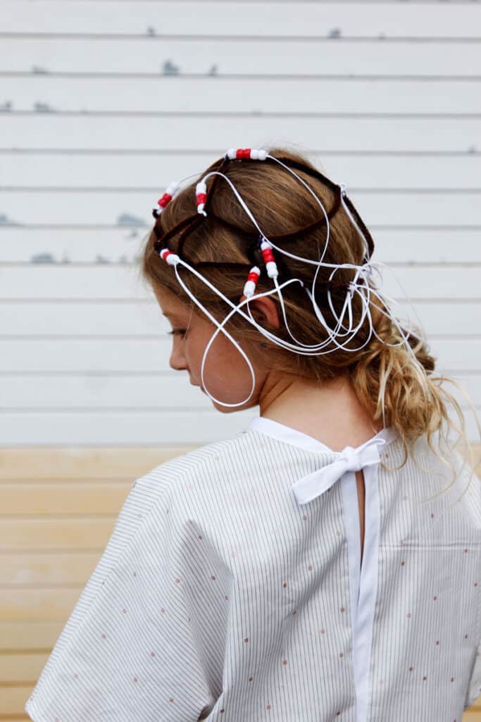 Eleven Hospital Gown Costume DIY see kate sew