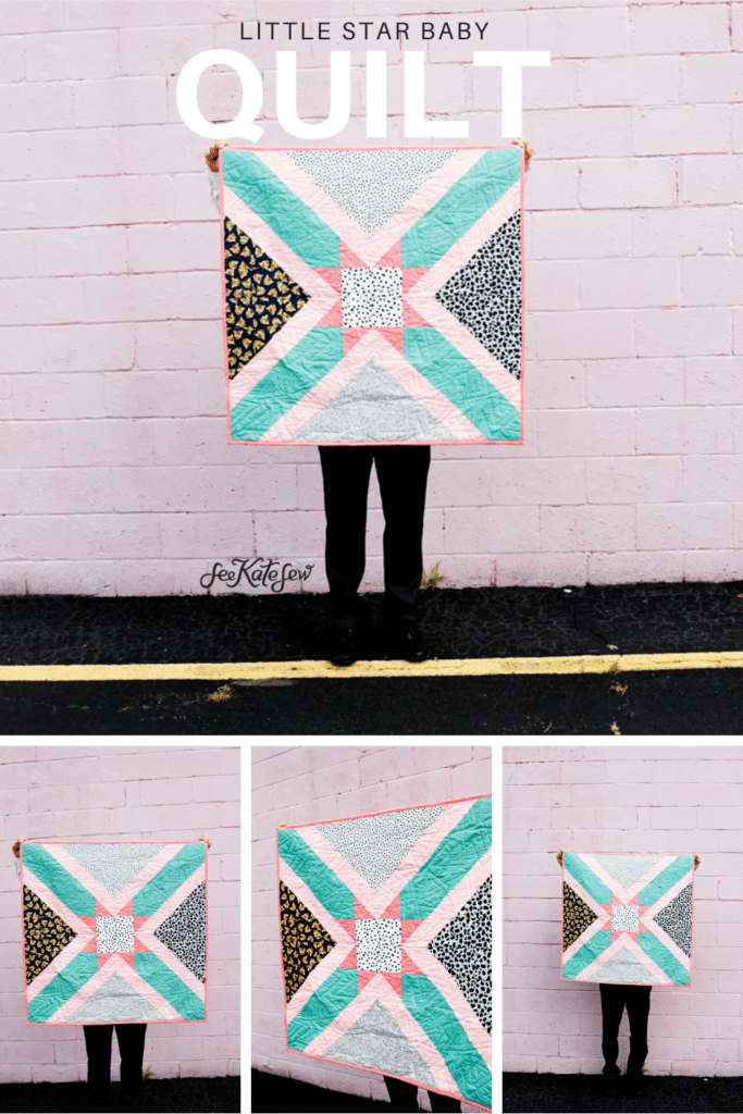 Little Star Baby Quilt | Sewing Pattern 