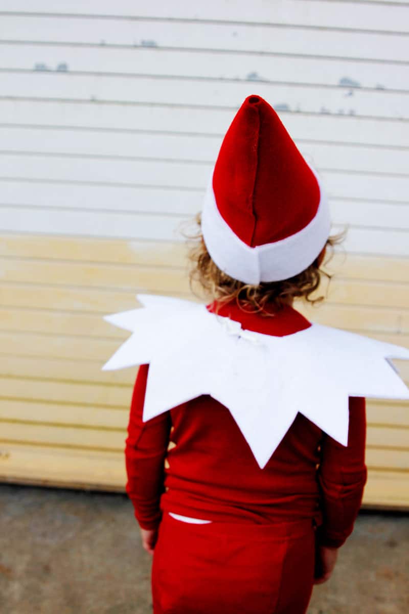 elf on the shelf girl costume