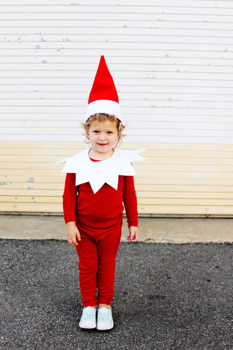 DIY Elf Costume Elf on the Shelf Kids andsee kate sew
