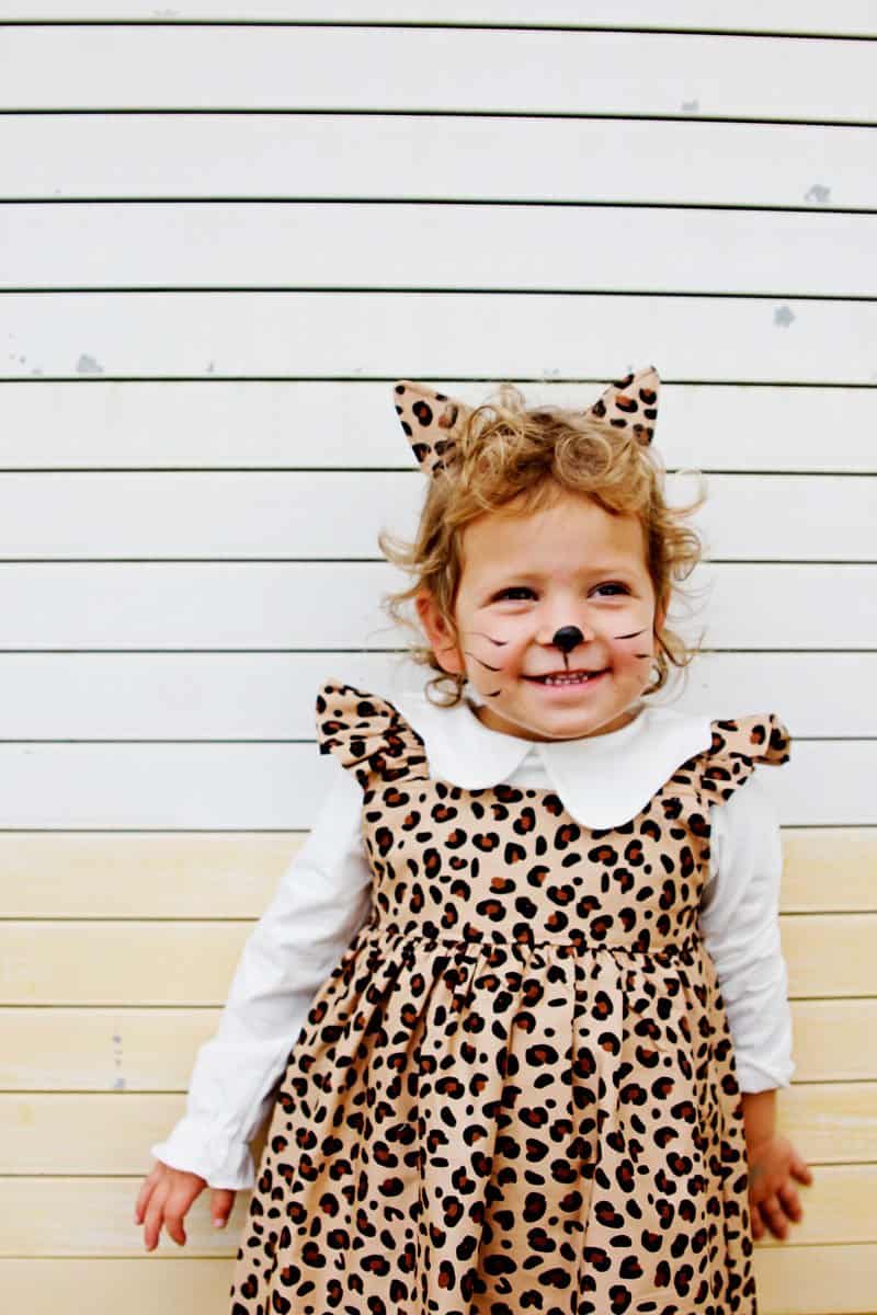 Easy Leopard Costume DIY | Cat Ears Tutorial