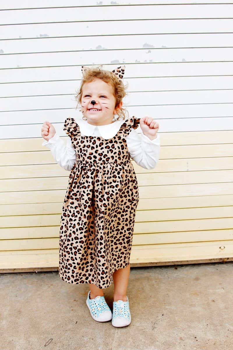 Easy Leopard Costume DIY | Cat Ears Tutorial