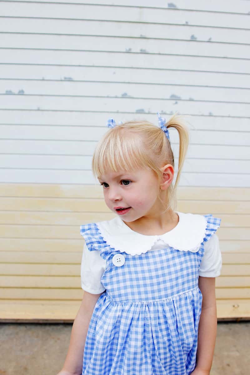 dorothy wizard of oz dress pattern