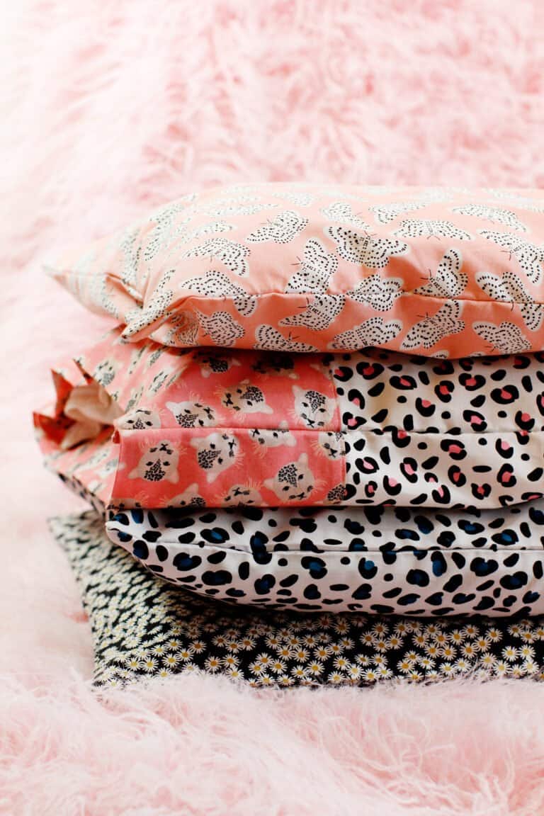 Pillowcase Sewing Pattern Easy Tutorial see kate sew