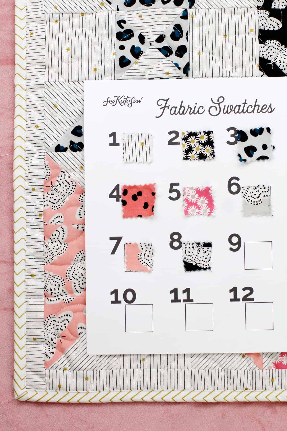 Quilt Planning Worksheets