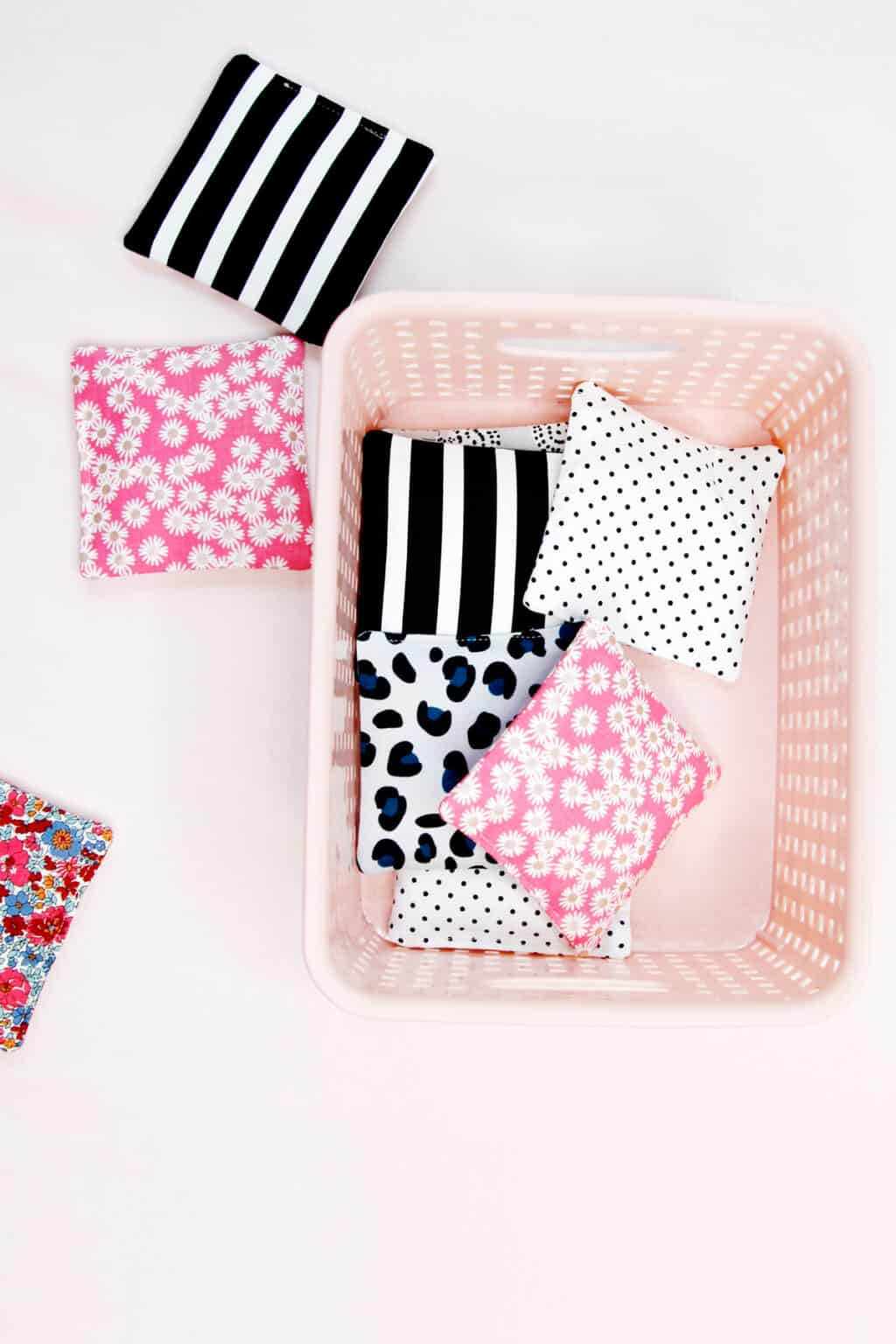 How to Make a Bean Bag for Toss Game see kate sew