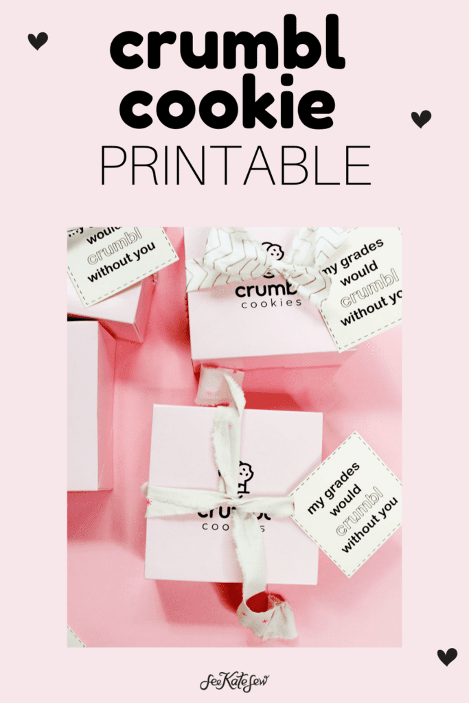 crumbl cookie teacher gift printable see kate sew