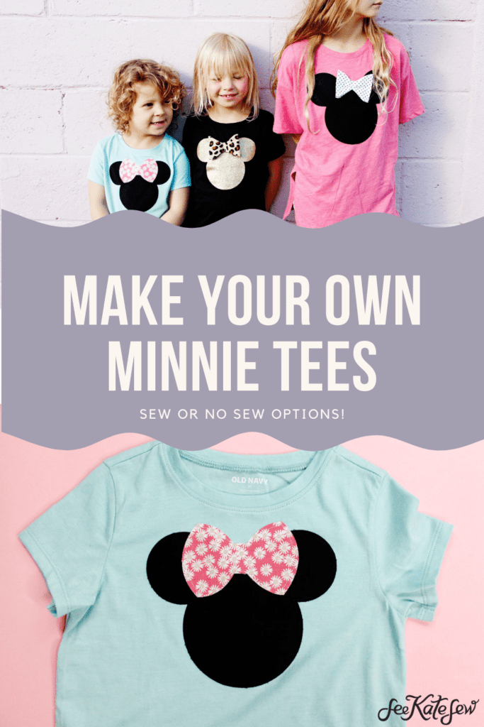 DIY Minnie Bow Tees