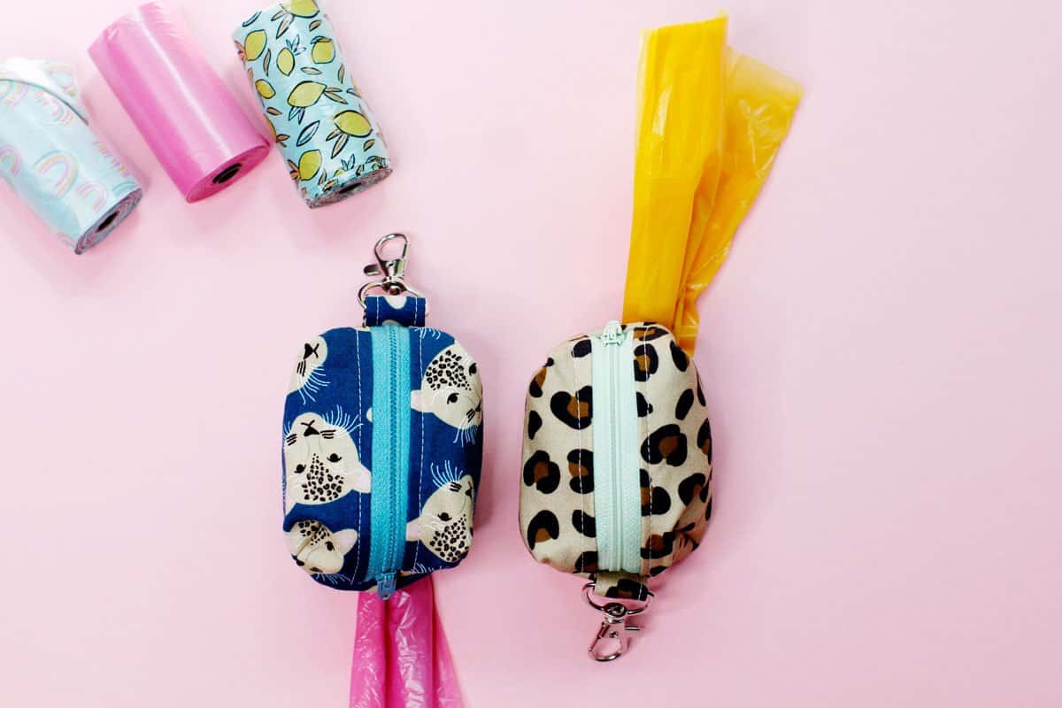DIY Dog Poop Bag Holder see kate sew