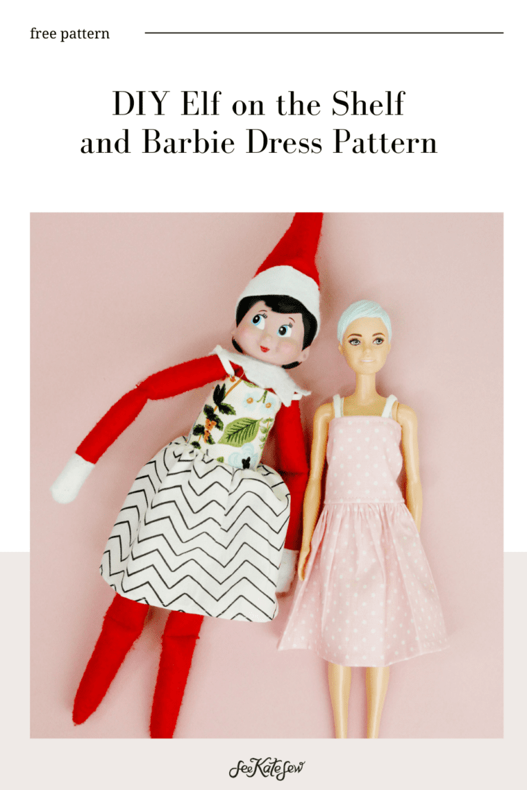 Elf on the Shelf Dress Pattern - see kate sew