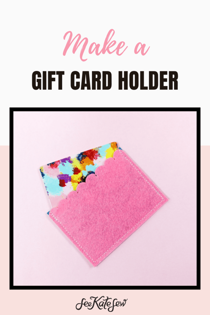 DIY Gift Card Holder